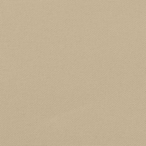 Sidemarkise 220x1000 cm sammenrullelig beige