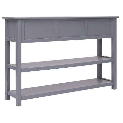 Konsolbord 115x30x76 cm træ grå