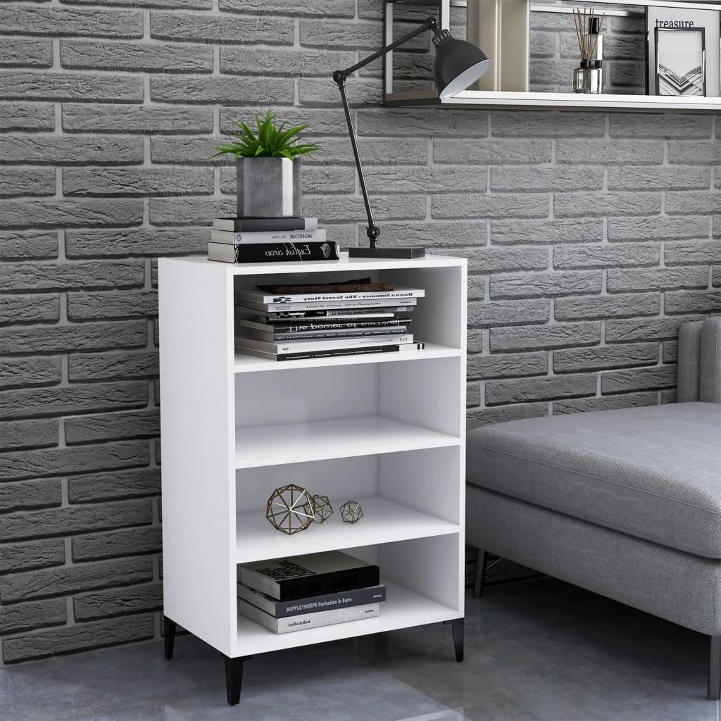 Skænk 57x35x90 cm konstrueret træ hvid