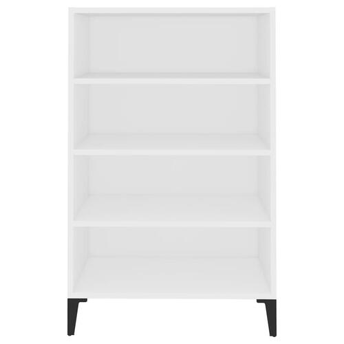 Skænk 57x35x90 cm konstrueret træ hvid
