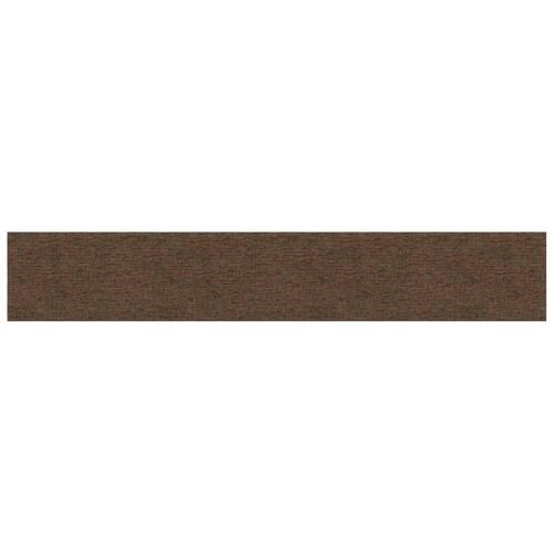 Vægpaneler 12 stk. 90x15 cm 1,62 m² stof brun