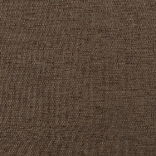 Vægpaneler 12 stk. 90x15 cm 1,62 m² stof brun