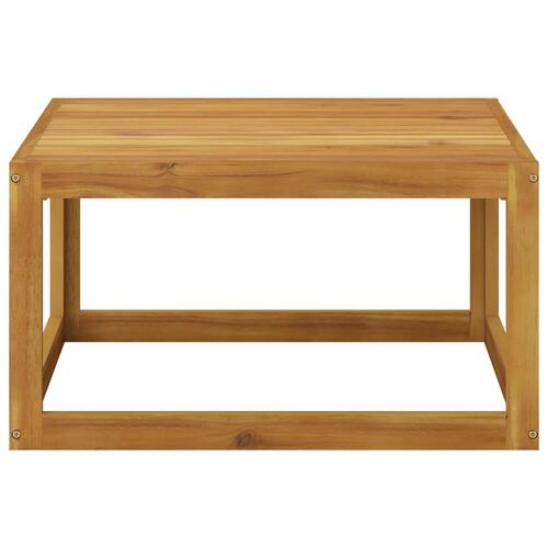 Sofabord 68x68x29 cm massivt akacietræ