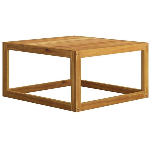 Sofabord 68x68x29 cm massivt akacietræ