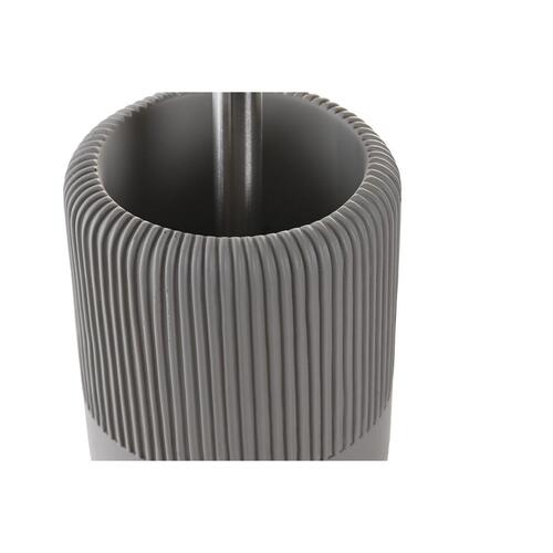 Toiletbørste 11 X 11 X 36,5 CM Grå Cement Rustfrit stål