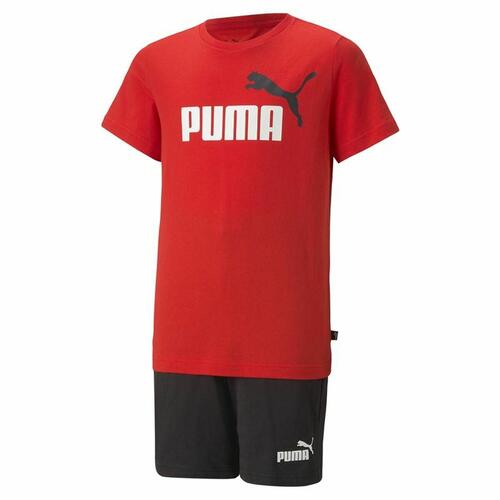 Sportstøj til Børn Puma Set For All Time Rød 3-4 år