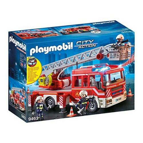Legetøjssæt med køretøjer City Action Playmobil 9463 (14 stk) Brandbil