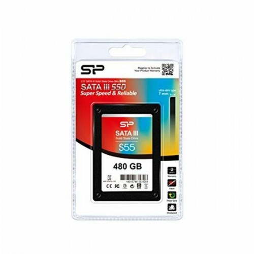 SSD harddisk 2,5" Silicon Power S55 480 GB SATA III (7 mm)