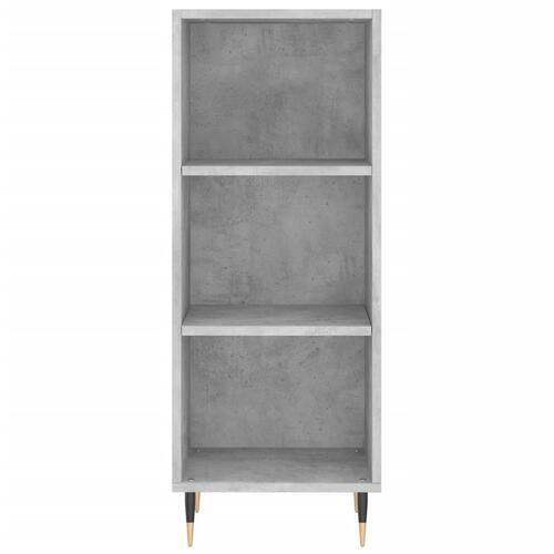 Skænk 34,5x32,5x90 cm konstrueret træ betongrå