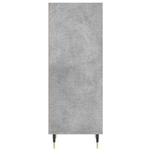 Skænk 34,5x32,5x90 cm konstrueret træ betongrå