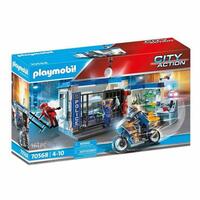 Playset City Action Prison Escape Playmobil 70568 Politi (161 stk)