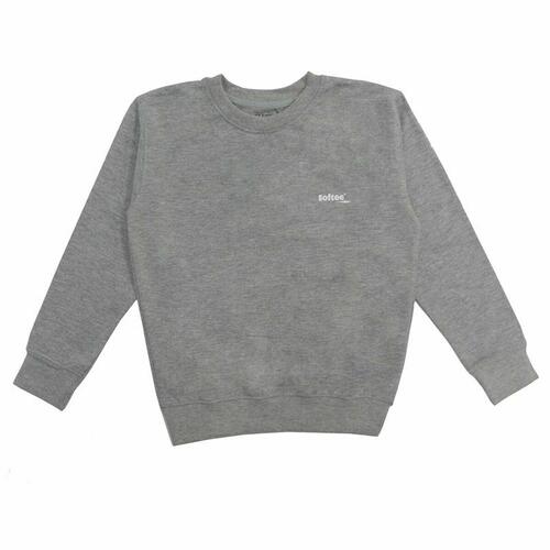 Sweaters uden Hætte til Børn Softee Basic Grå 4-6 år