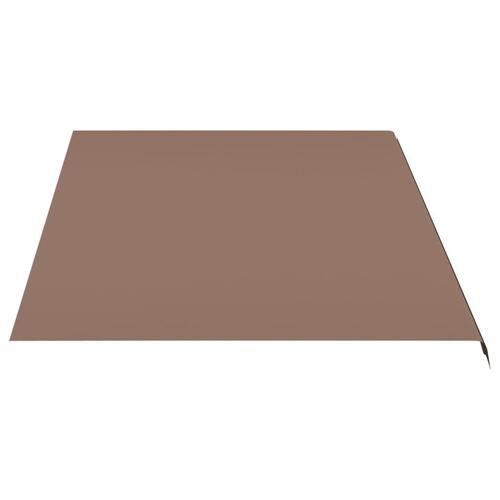 Udskiftningsdug til markise 5x3 m brun