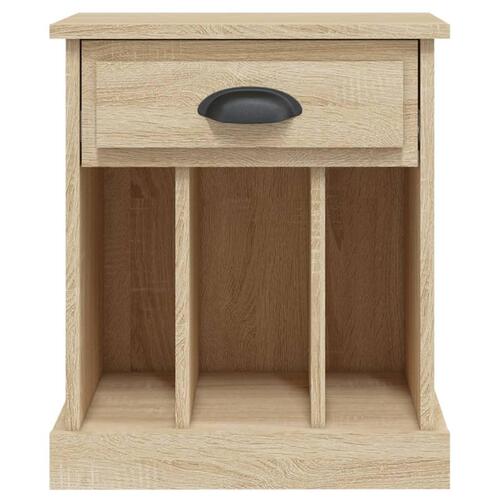 Sengeborde 2 stk. 43x36x50 cm sonoma-eg