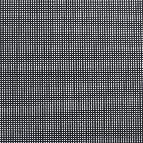 Foldbare havestole 2 stk. textilene sort