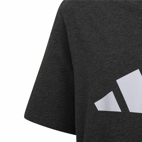 Børne Kortærmet T-shirt Adidas Future Icons Sort 15-16 år