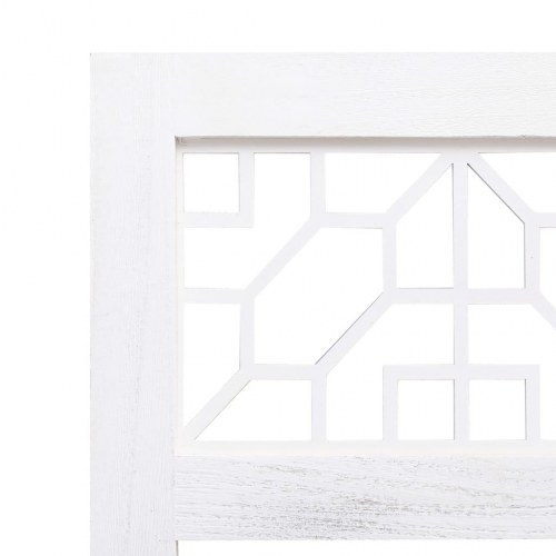 3-panels rumdeler 105 x 165 cm stof cremefarvet