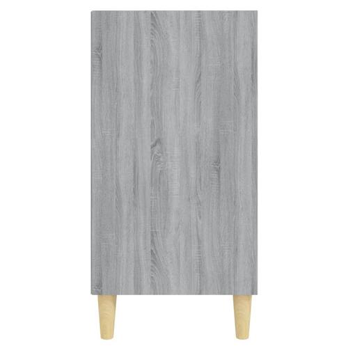 Skænk 57x35x70 cm konstrueret træ grå sonoma-eg