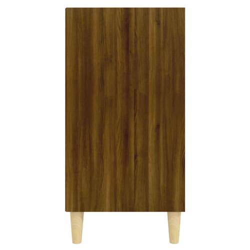 Skænk 57x35x70 cm konstrueret træ brun egetræsfarve