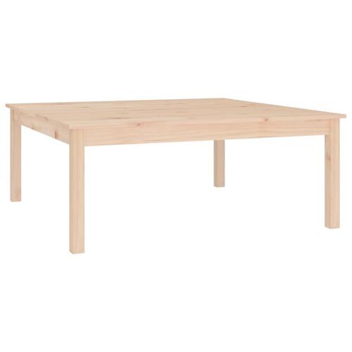 Sofabord 100x100x40 cm massivt fyrretræ