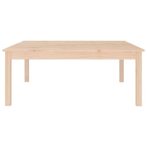Sofabord 100x100x40 cm massivt fyrretræ
