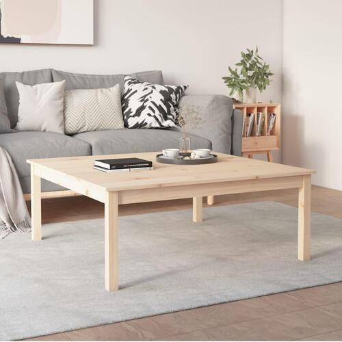 Sofabord 100x100x40 cm massivt fyrretræ