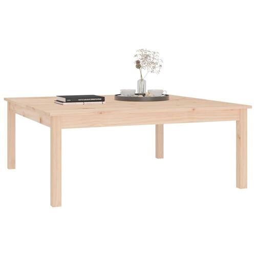 Sofabord 100x100x40 cm massivt fyrretræ