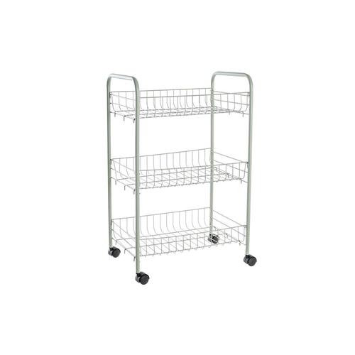 Servirni voziček Grøn Metal polypropylen 40 x 26 x 62 cm