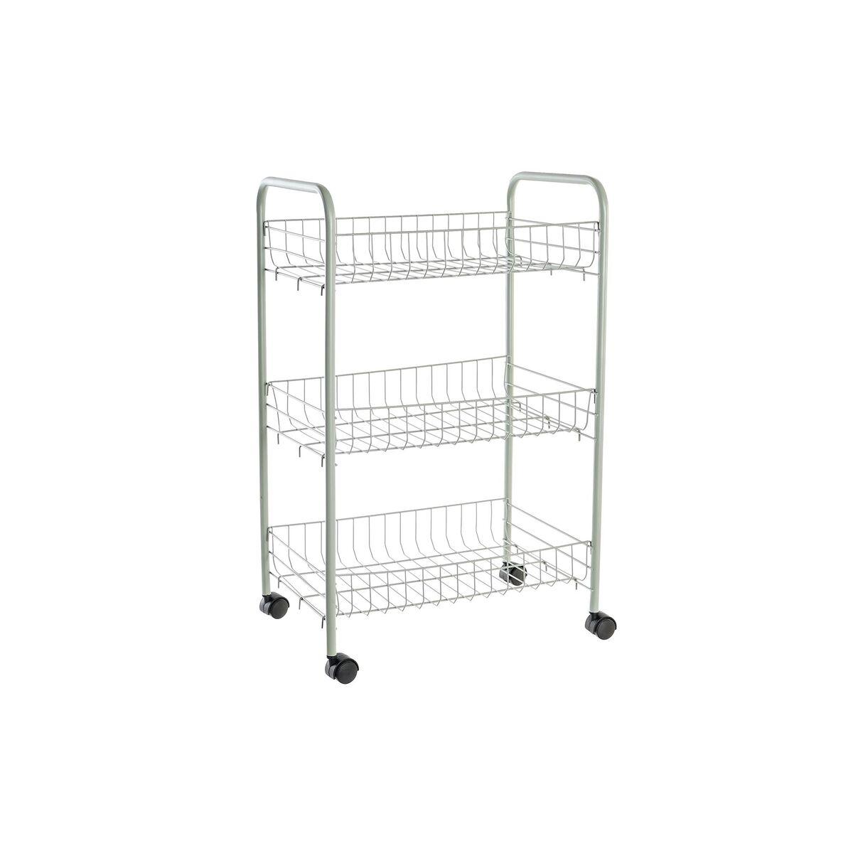 Servirni voziček Grøn Metal polypropylen 40 x 26 x 62 cm
