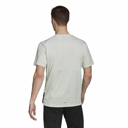 Kortærmet T-shirt til Mænd Adidas Aeroready S