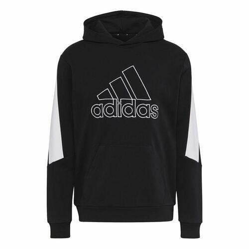 Hættetrøje til Mænd Adidas Future Icons Sort L