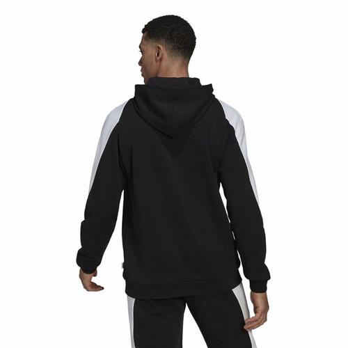 Hættetrøje til Mænd Adidas Future Icons Sort L