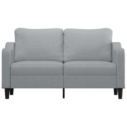 2-personers sofa 140 cm stof lysegrå