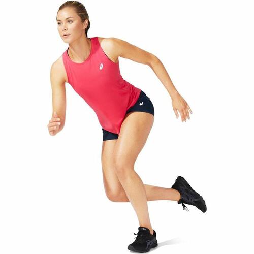 Kortærmet T-shirt til Kvinder Asics Core Tank Pink XS