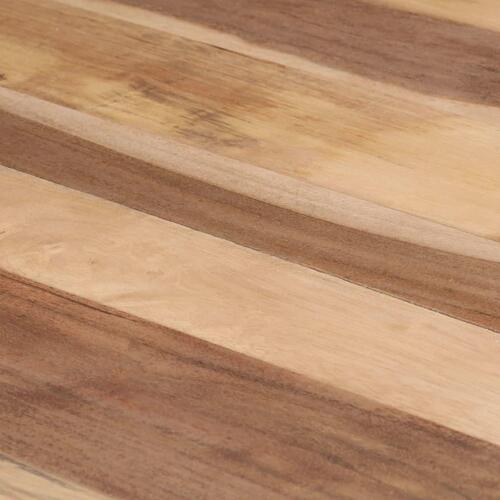 Spisebord 140x70x75 cm massivt træ med sheeshamfinish