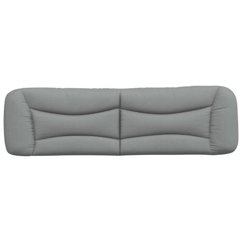 Gavlpude 180 cm stof lysegrå