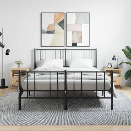 Sengeborde 2 stk. 40x35x47,5 cm konstrueret træ sonoma-eg