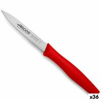 Neddeling kniv Arcos Rød Rustfrit stål polypropylen 10 cm (36 Enheder)