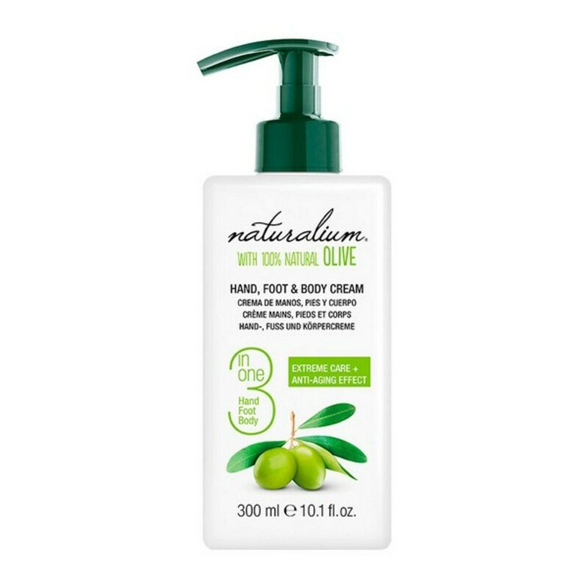 Fugtgivende bodylotion Oliva 100% Naturalium - 50 ml