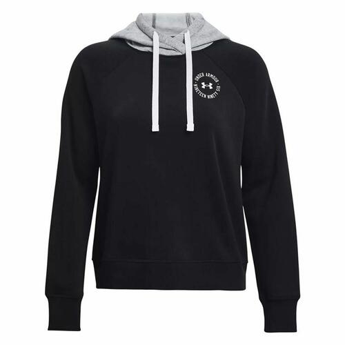 Hættetrøje til Mænd Under Armour Rival Fleece CB Sort M