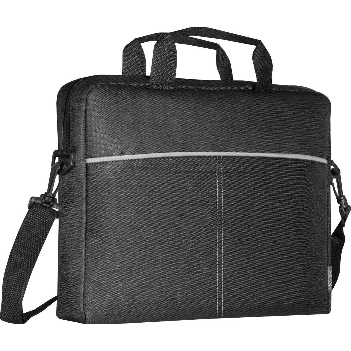 Laptop Case Defender Lite Sort Grå Monochrome 15,6''