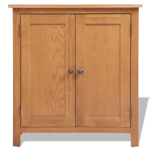 Skænk 70 x 35 x 75 cm massivt egetræ