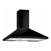 Konventions-emhætte Teka CAMPANA DBB 90 NEGRO 90 cm 63 dB Sort