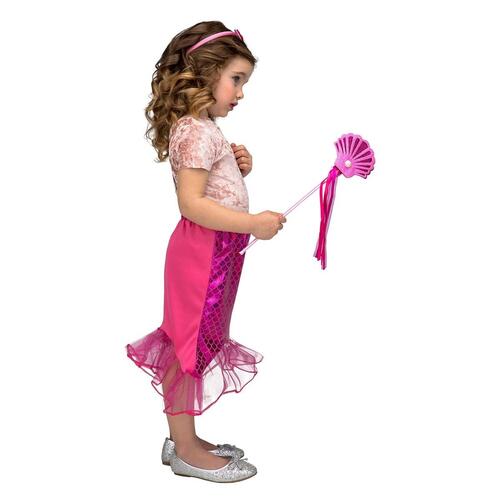 Kostume til børn Pink Havfrue 3-6 år