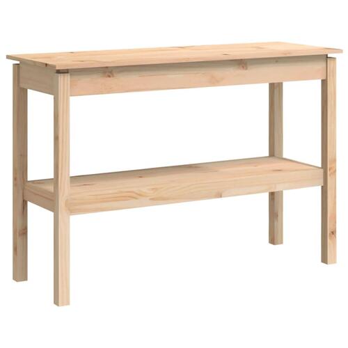 Konsolbord 110x40x75 cm massivt fyrretræ