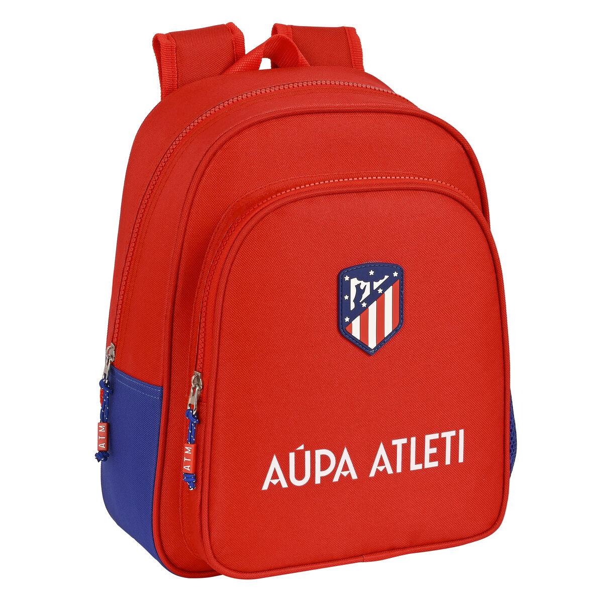 Skoletaske Atlético Madrid Rød Marineblå 27 x 33 x 10 cm