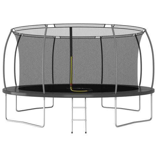 Trampolinsæt 460x80 cm 150 kg rund
