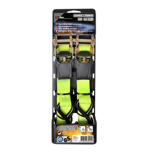 ProPlus Bindestrop med Pal + 2 Kroge Sæt af 2 5 m 320204