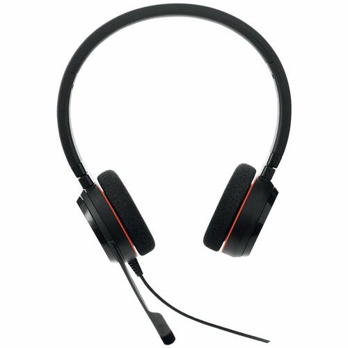 Hovedtelefoner med mikrofon Jabra EVOLVE 20 MS Sort