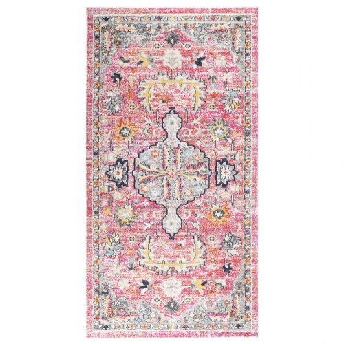 Fladvævet udendørstæppe 80x150 cm rød